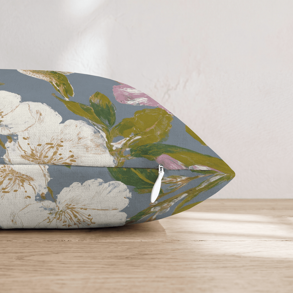 Hummingbird Gardens Throw Pillow - Hillcroft Home