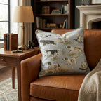 Hunting Dogs Throw Pillow - Hillcroft Home