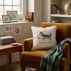 Husky Lager Throw Pillow - Hillcroft Home