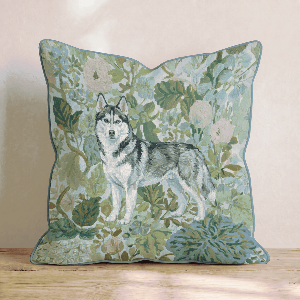 Husky Power Throw Pillow - Hillcroft Home