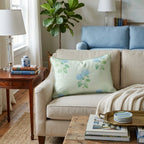 Hydrangea Bouquets Throw Pillow - Hillcroft Home