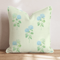 Hydrangea Bouquets Throw Pillow - Hillcroft Home