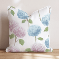 Hydrangea Haze Throw Pillow - Hillcroft Home