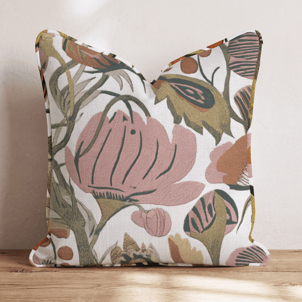 Hydrangea Pop Throw Pillow - Hillcroft Home