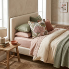 Hydrangea Pop Throw Pillow - Hillcroft Home
