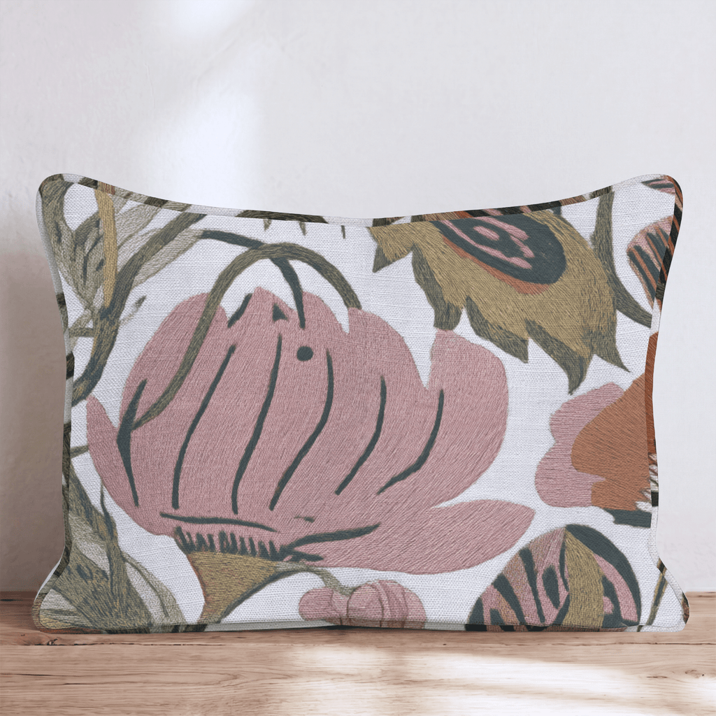 Hydrangea Pop Throw Pillow - Hillcroft Home