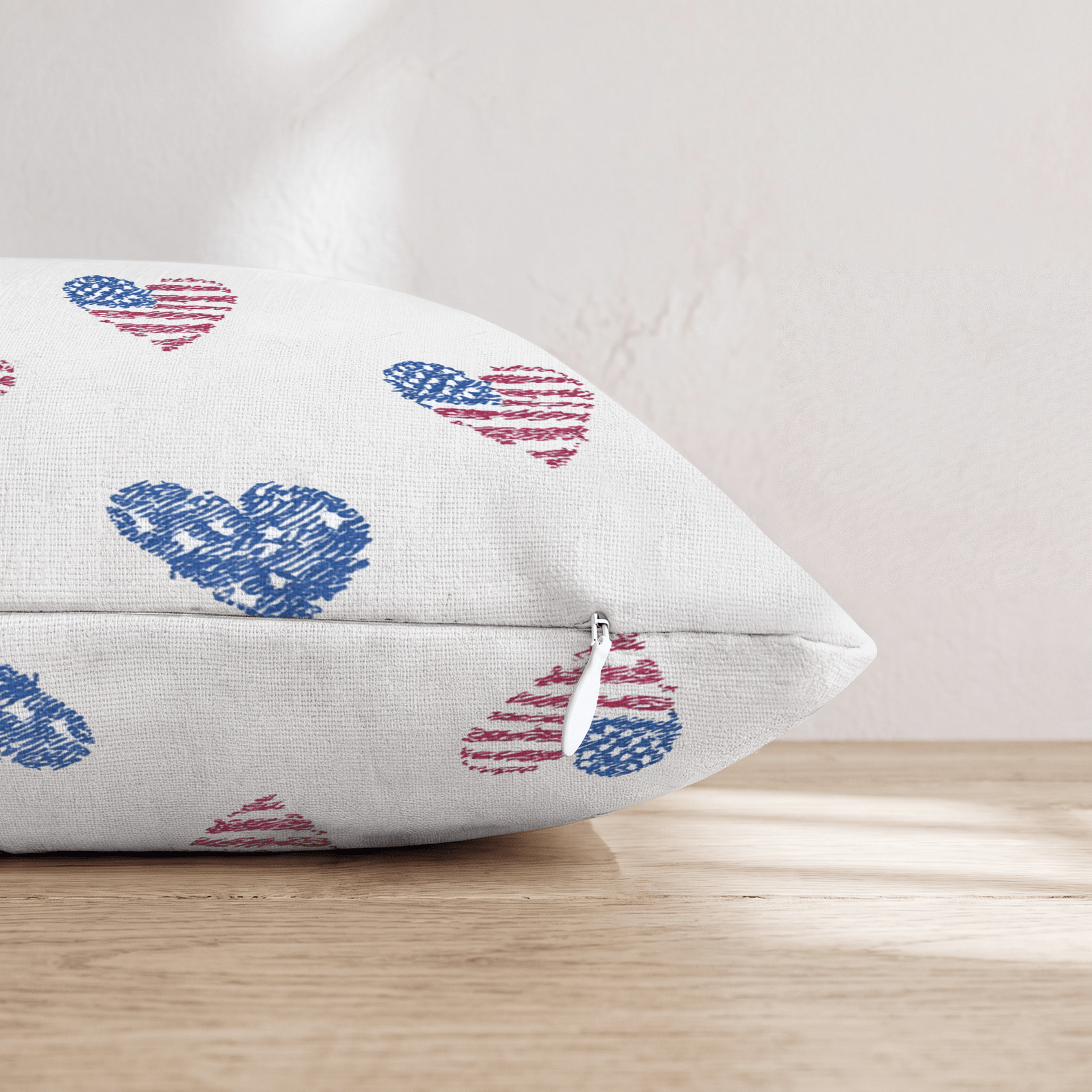 I Heart America Throw Pillow - Hillcroft Home