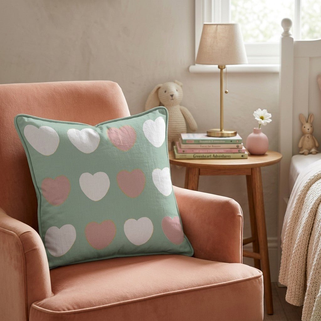 I Heart You Throw Pillow - Hillcroft Home