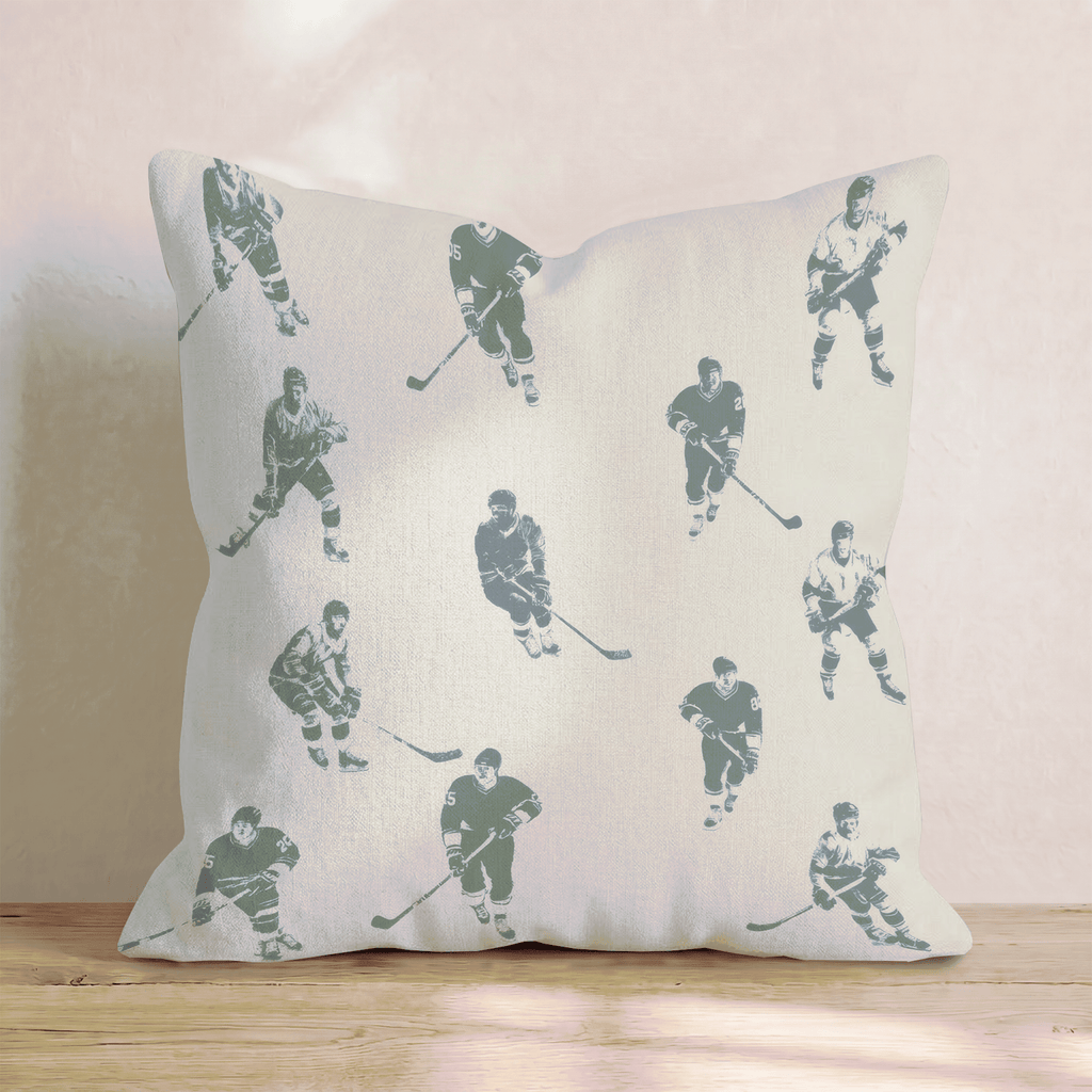 Ice Games Throw Pillow - Hillcroft Home