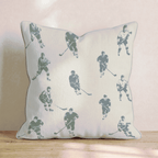 Ice Games Throw Pillow - Hillcroft Home