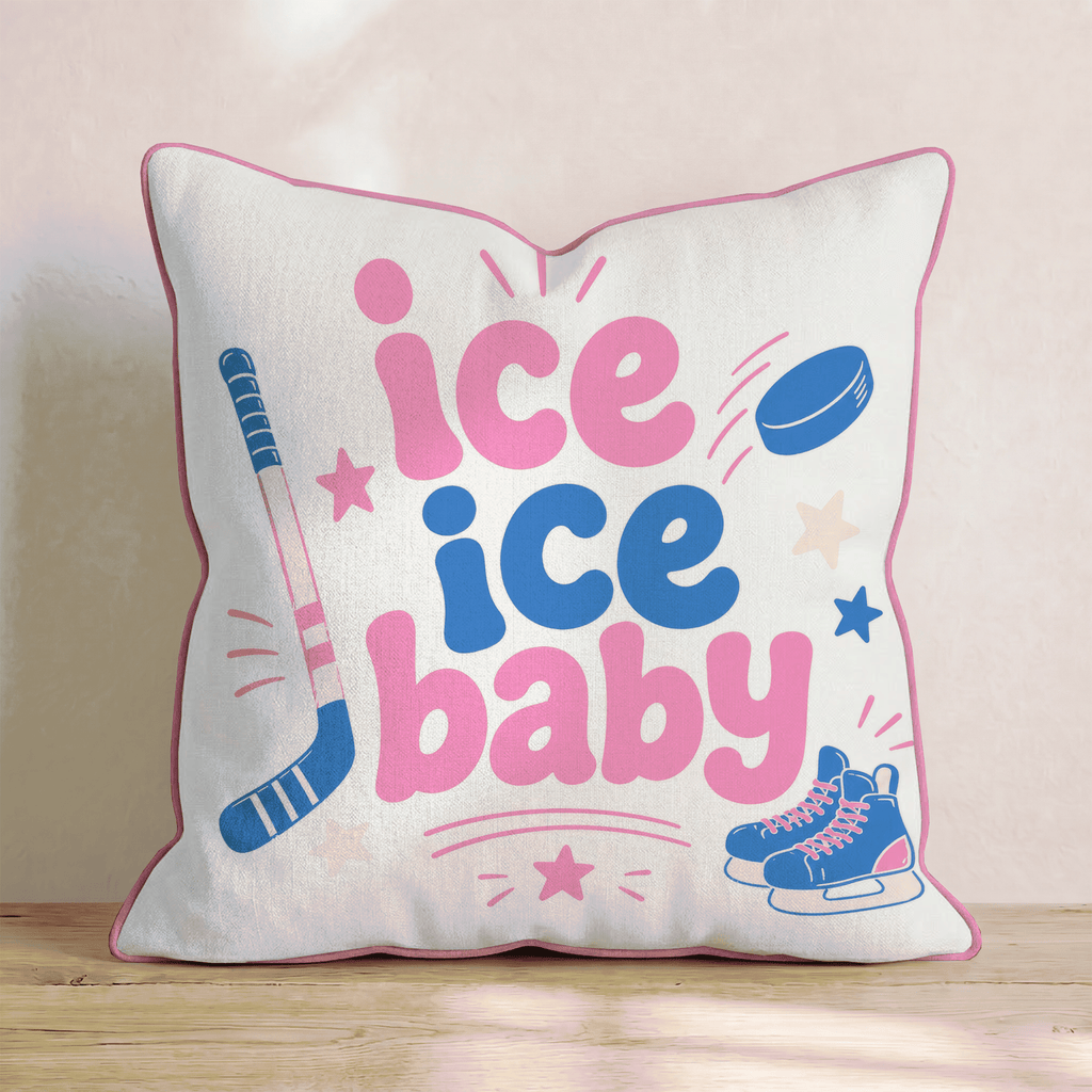 Ice Ice Baby Throw Pillow - Hillcroft Home