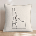 Idaho Home Throw Pillow - Hillcroft Home