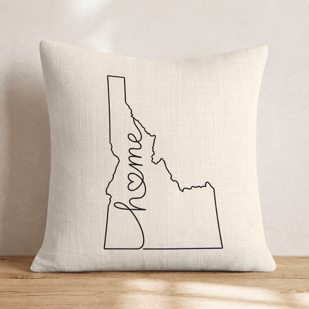 Idaho Home Throw Pillow - Hillcroft Home