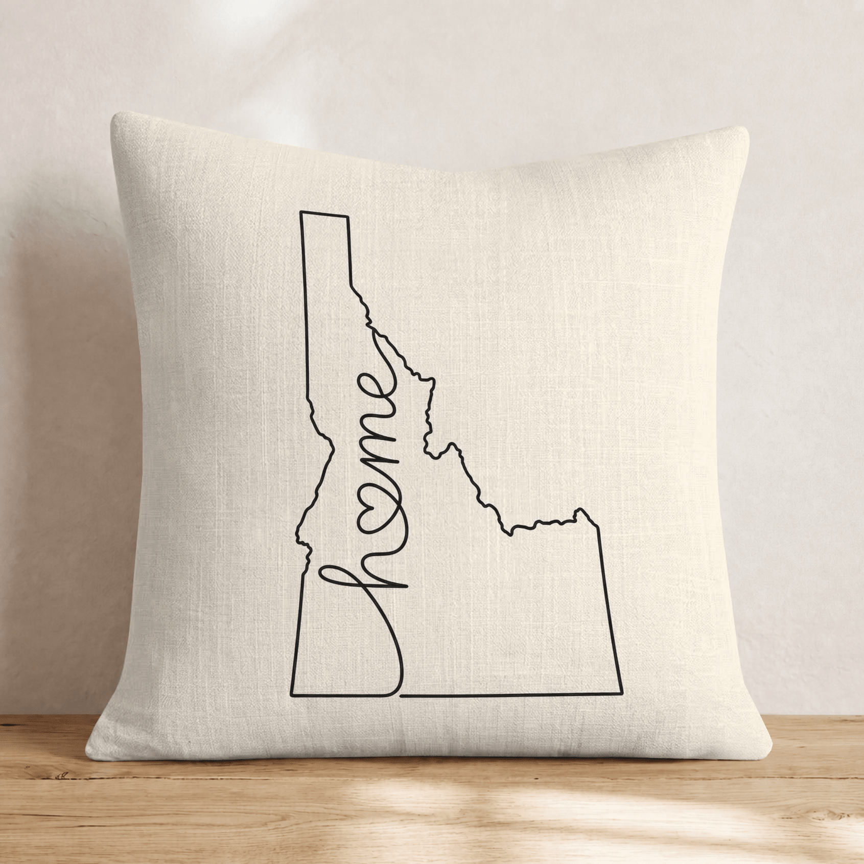 Idaho Home Throw Pillow - Hillcroft Home