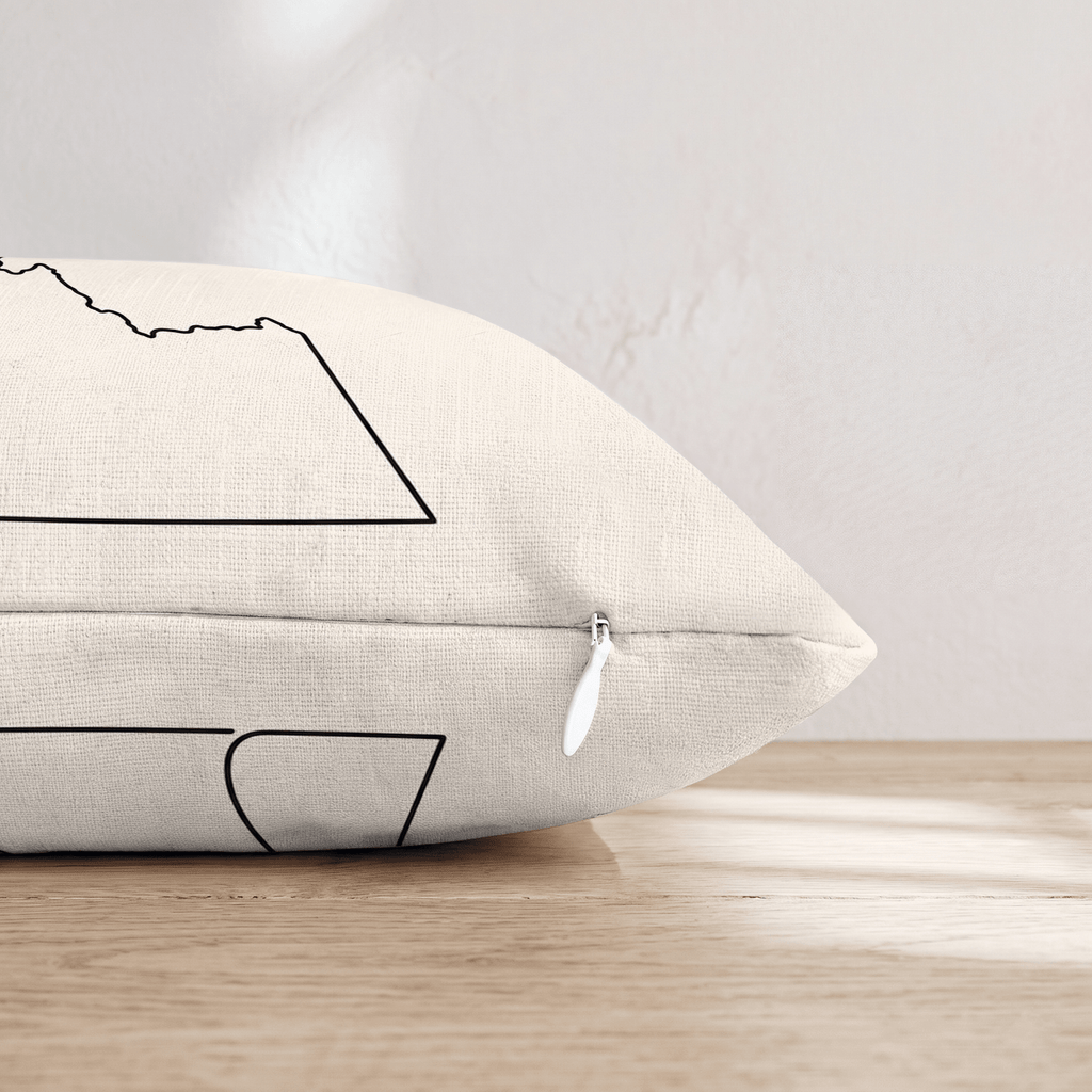 Idaho Home Throw Pillow - Hillcroft Home