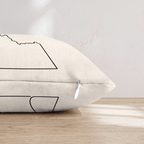 Idaho Home Throw Pillow - Hillcroft Home