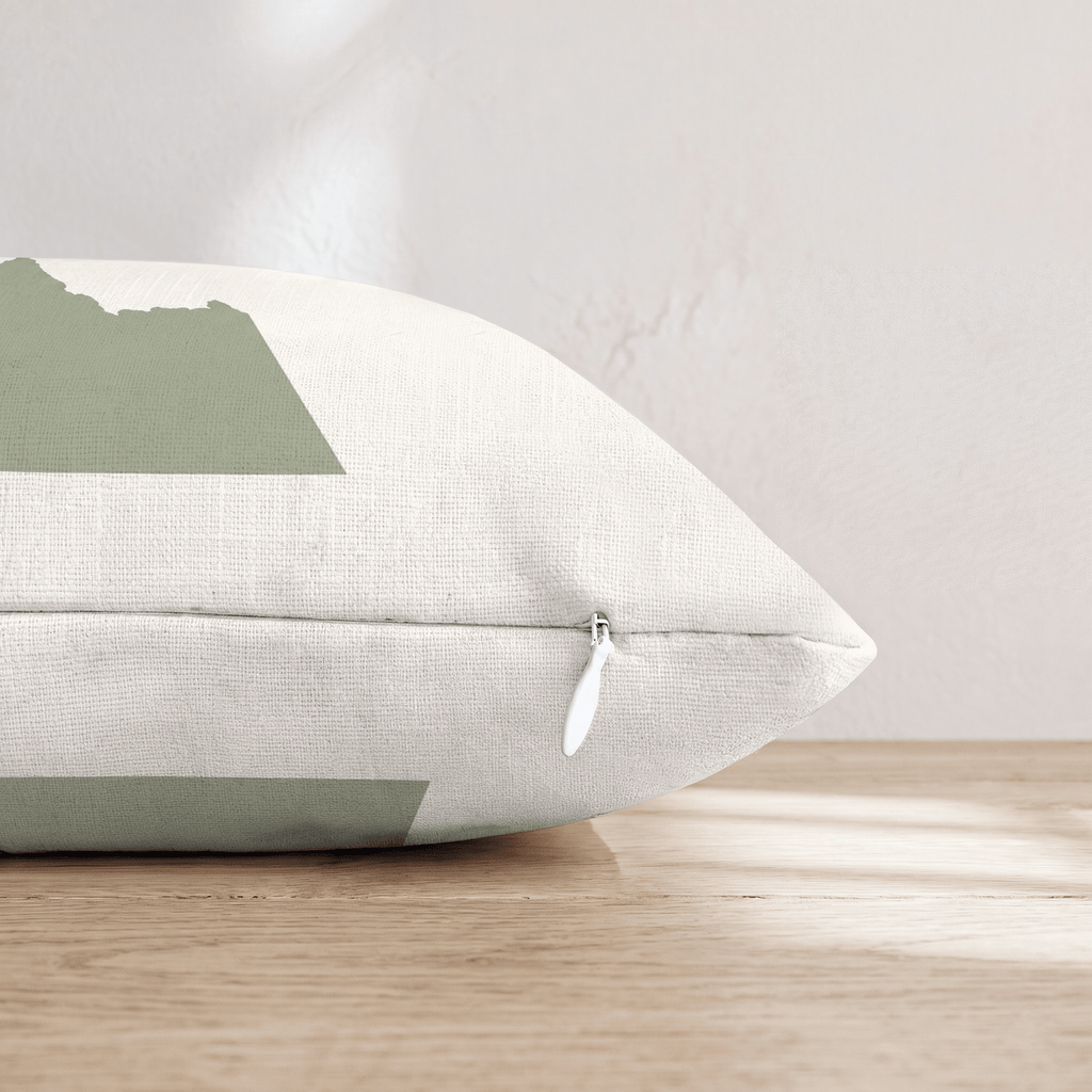 Idaho State Capital Throw Pillow - Hillcroft Home