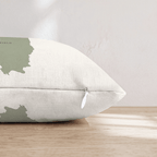 Illinois State Capital Throw Pillow - Hillcroft Home