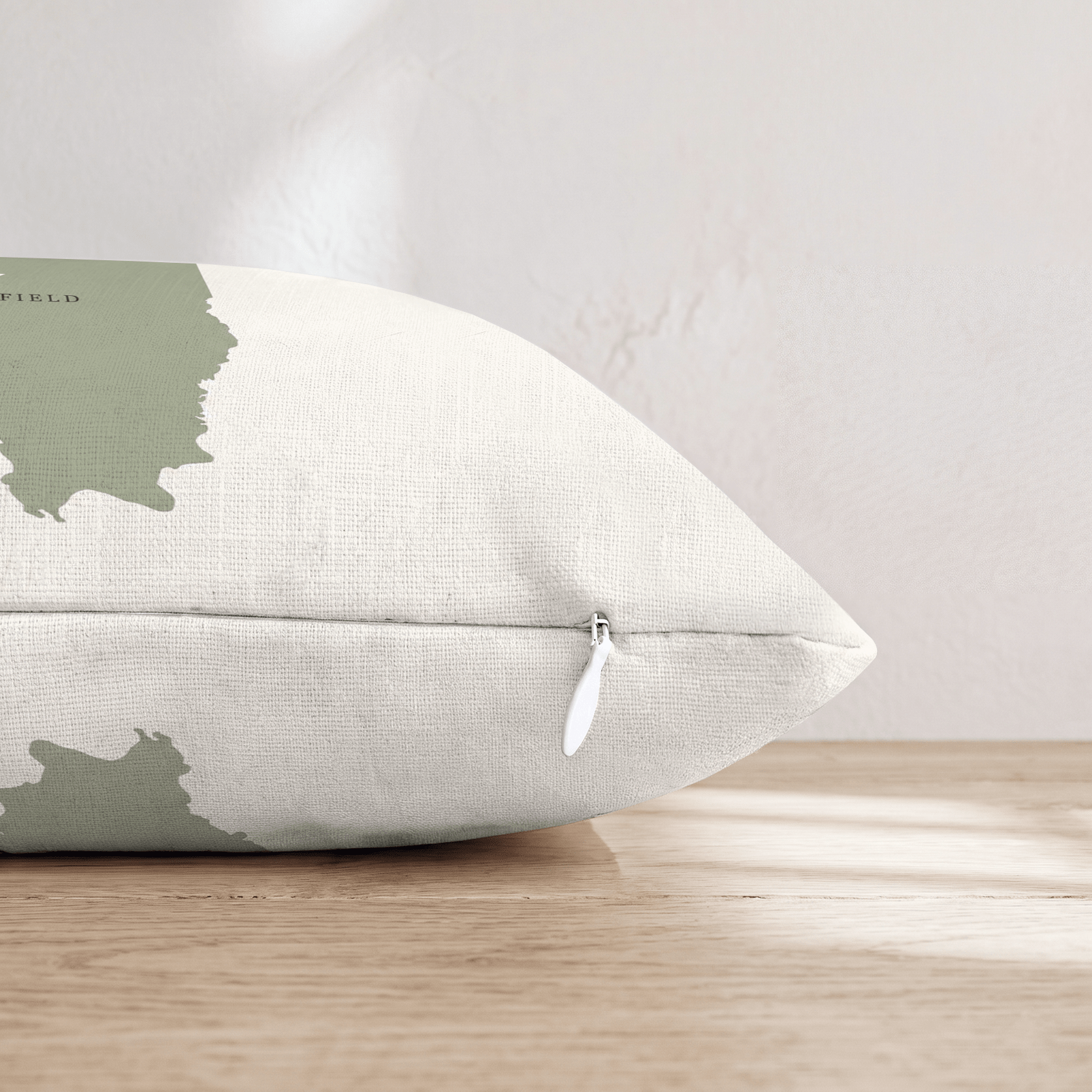 Illinois State Capital Throw Pillow - Hillcroft Home