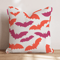 In Flight Bats Throw Pillow - Hillcroft Home