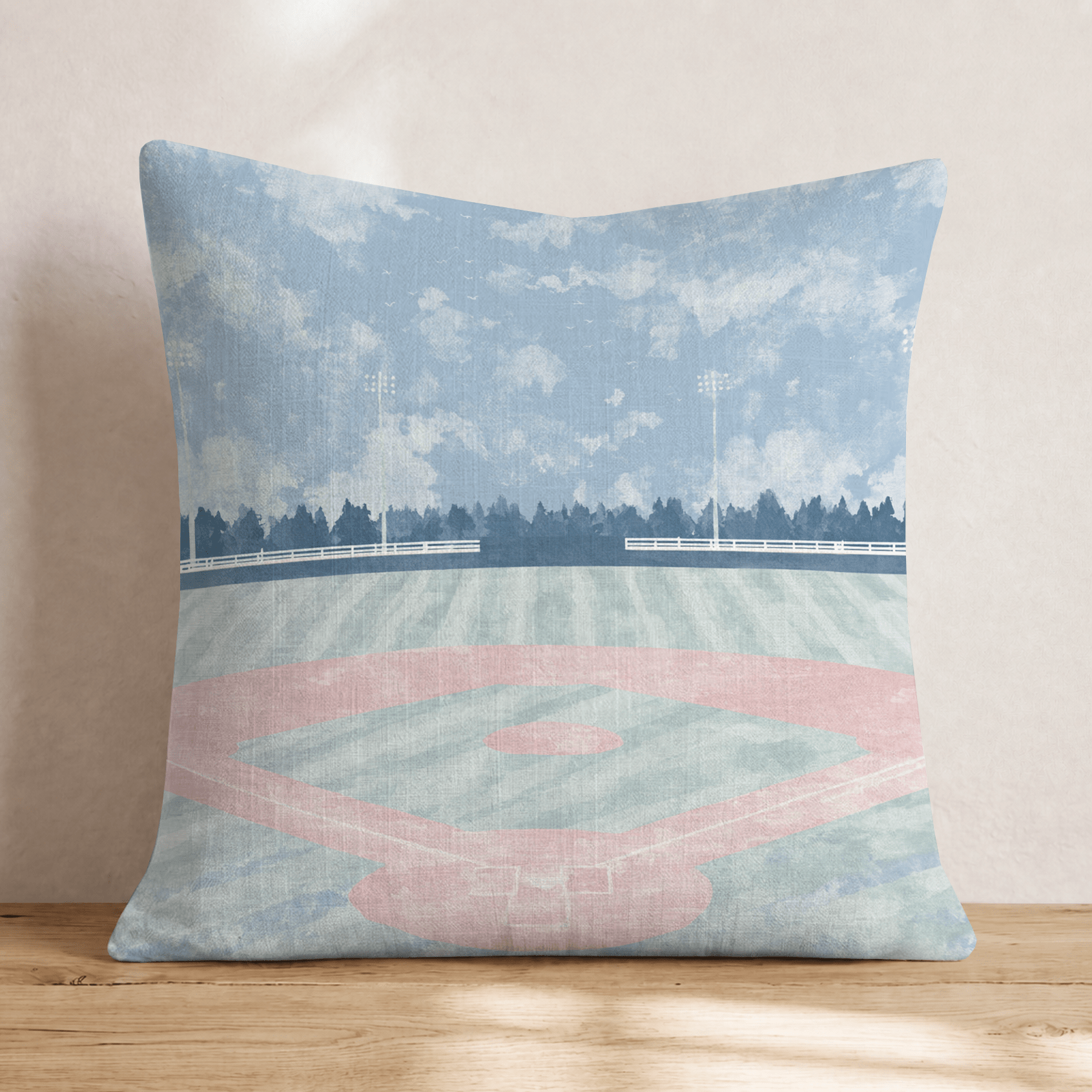In the Basbeall Feild Throw Pillow - Hillcroft Home