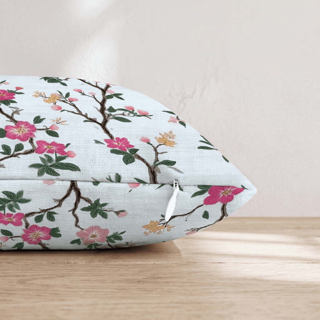 In The Vines Throw Pillow - Hillcroft Home