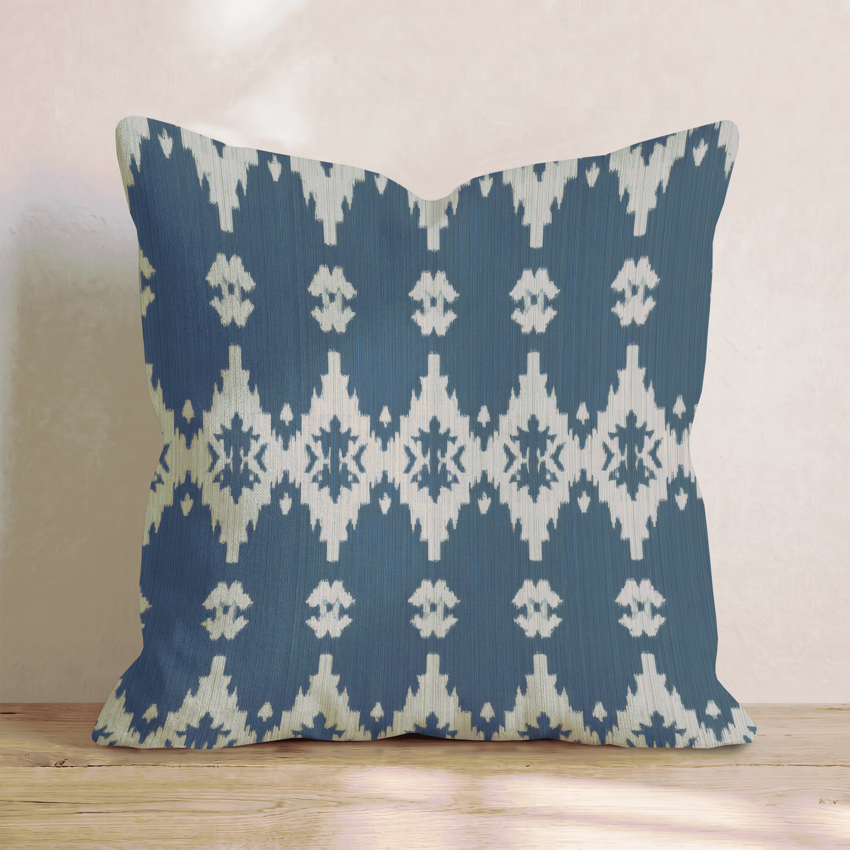 Indigo Tide Throw Pillow - Hillcroft Home