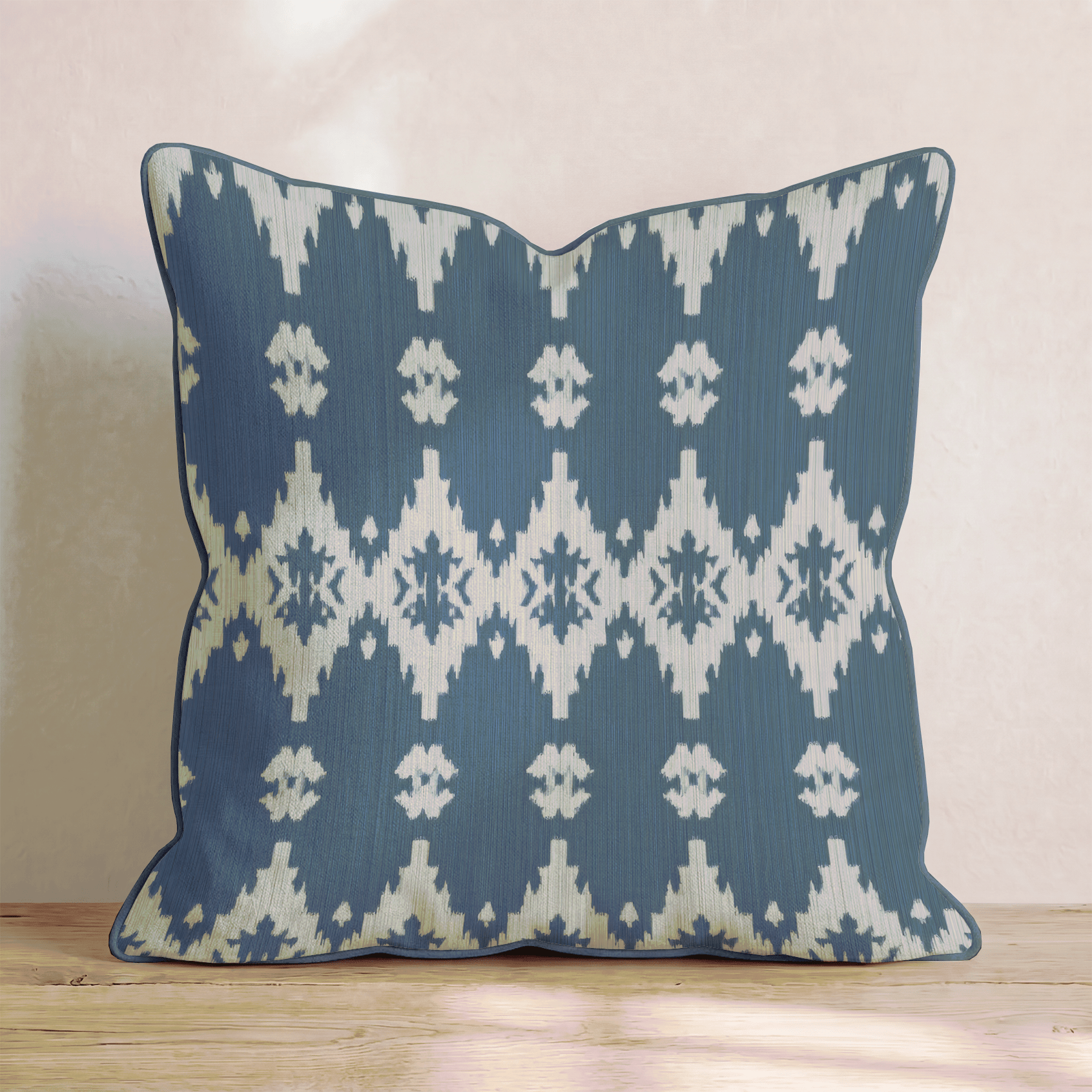 Indigo Tide Throw Pillow - Hillcroft Home