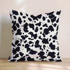 Ink Blob Cow Throw Pillow - Hillcroft Home