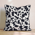 Ink Blob Cow Throw Pillow - Hillcroft Home