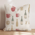 Ink-Line Cidery Throw Pillow - Hillcroft Home