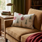 Ink-Line Cidery Throw Pillow - Hillcroft Home