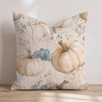 Ink-Line Pumpkins Throw Pillow - Hillcroft Home