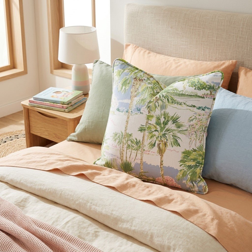 Inlet Beach Throw Pillow - Hillcroft Home
