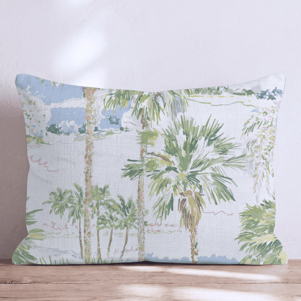 Inlet Beach Throw Pillow - Hillcroft Home