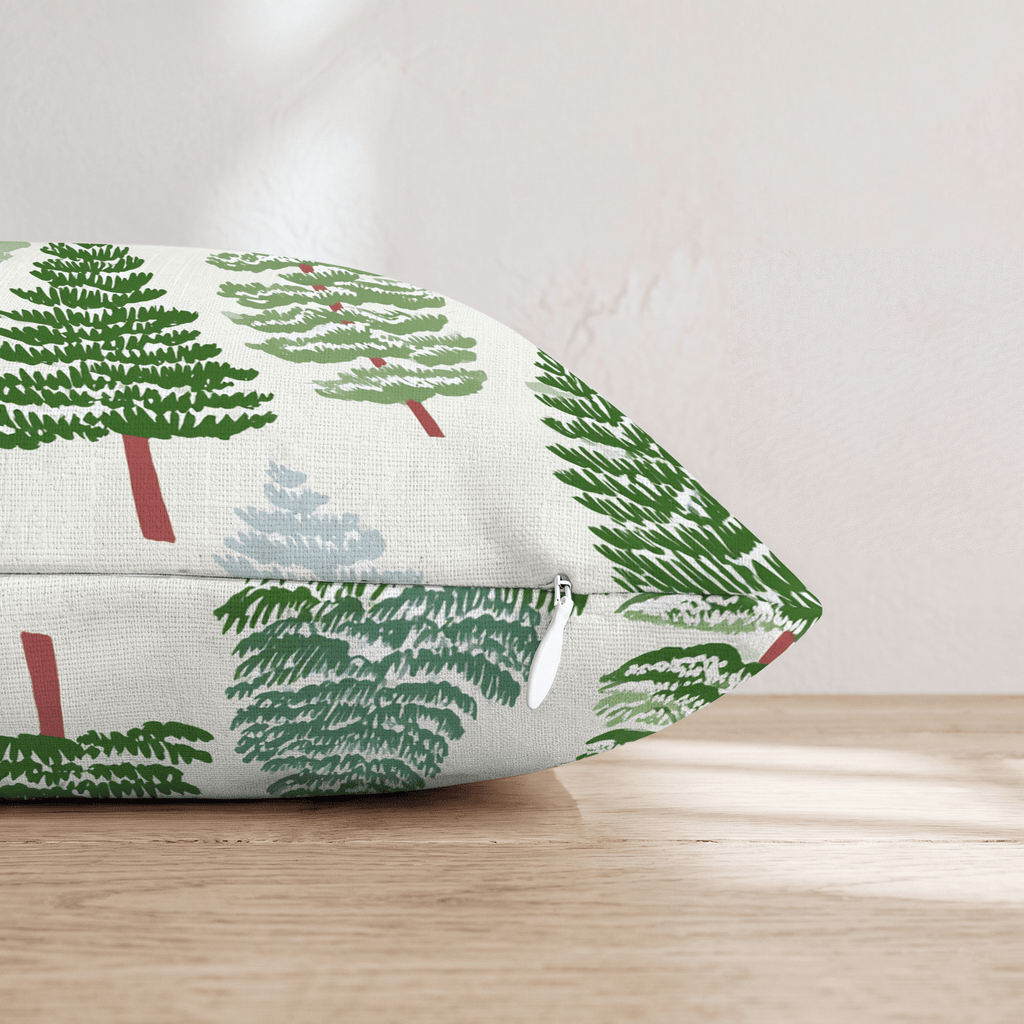 Into the Woods Throw Pillow - Hillcroft Home