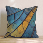 Iridescent Wing Close Up Throw Pillow - Hillcroft Home