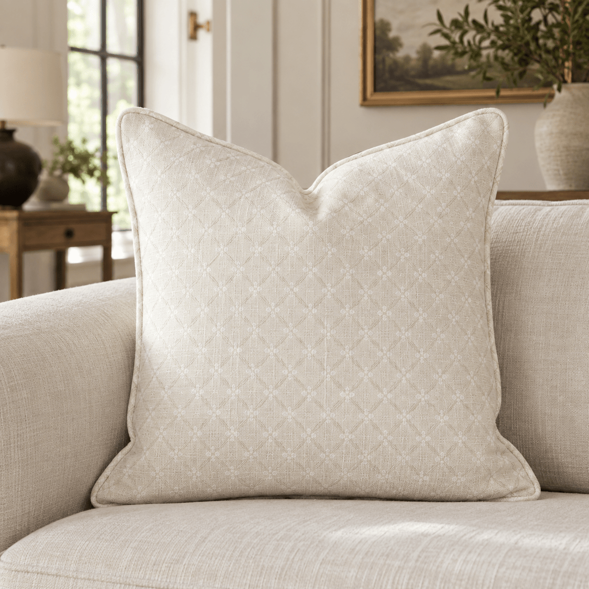 Itty Bitty Dune Throw Pillow throw pillow - Hillcroft Home