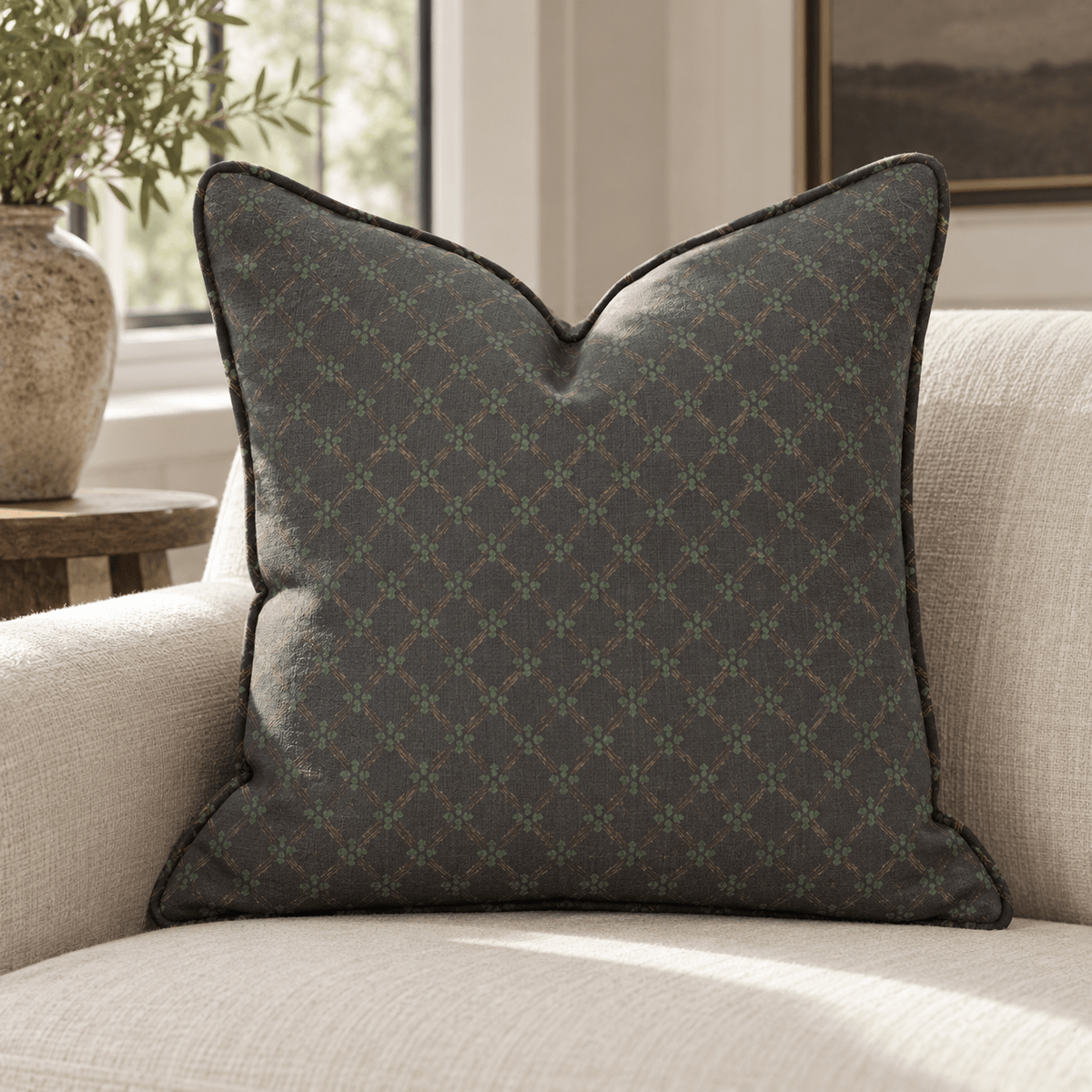 Itty Bitty Shadow Throw Pillow throw pillow - Hillcroft Home