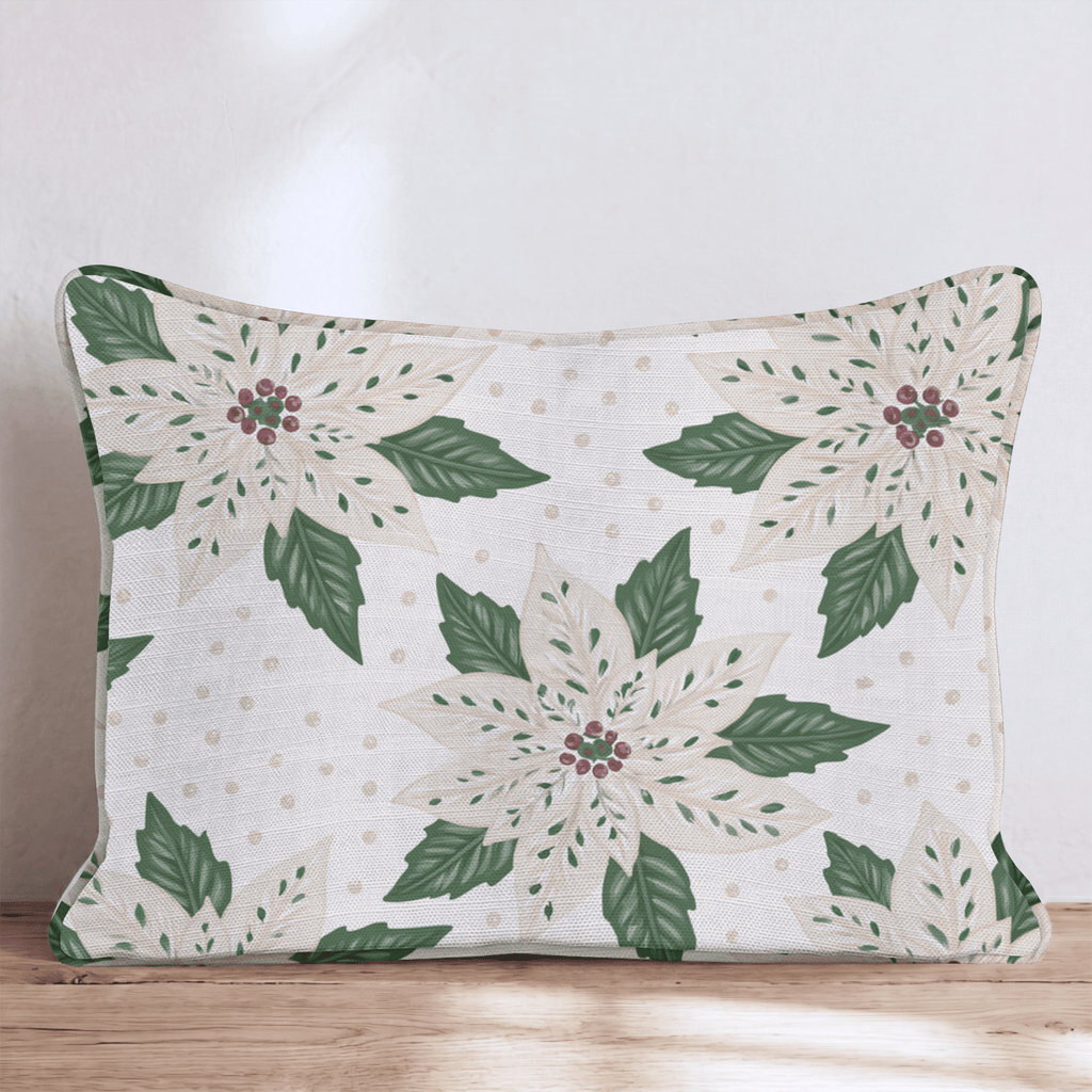 Ivory Noel Throw Pillow throw pillow - Hillcroft Home