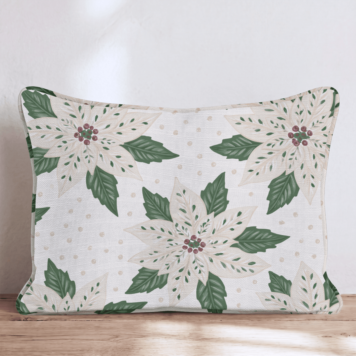 Ivory Noel Throw Pillow throw pillow - Hillcroft Home