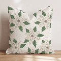 Ivory Noel Throw Pillow throw pillow - Hillcroft Home
