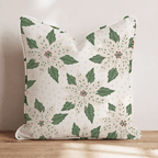 Ivory Noel Throw Pillow throw pillow - Hillcroft Home
