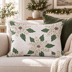 Ivory Noel Throw Pillow throw pillow - Hillcroft Home
