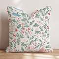 Ivory Tower Christmas Throw Pillow - Hillcroft Home