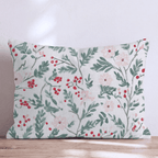 Ivory Tower Christmas Throw Pillow - Hillcroft Home