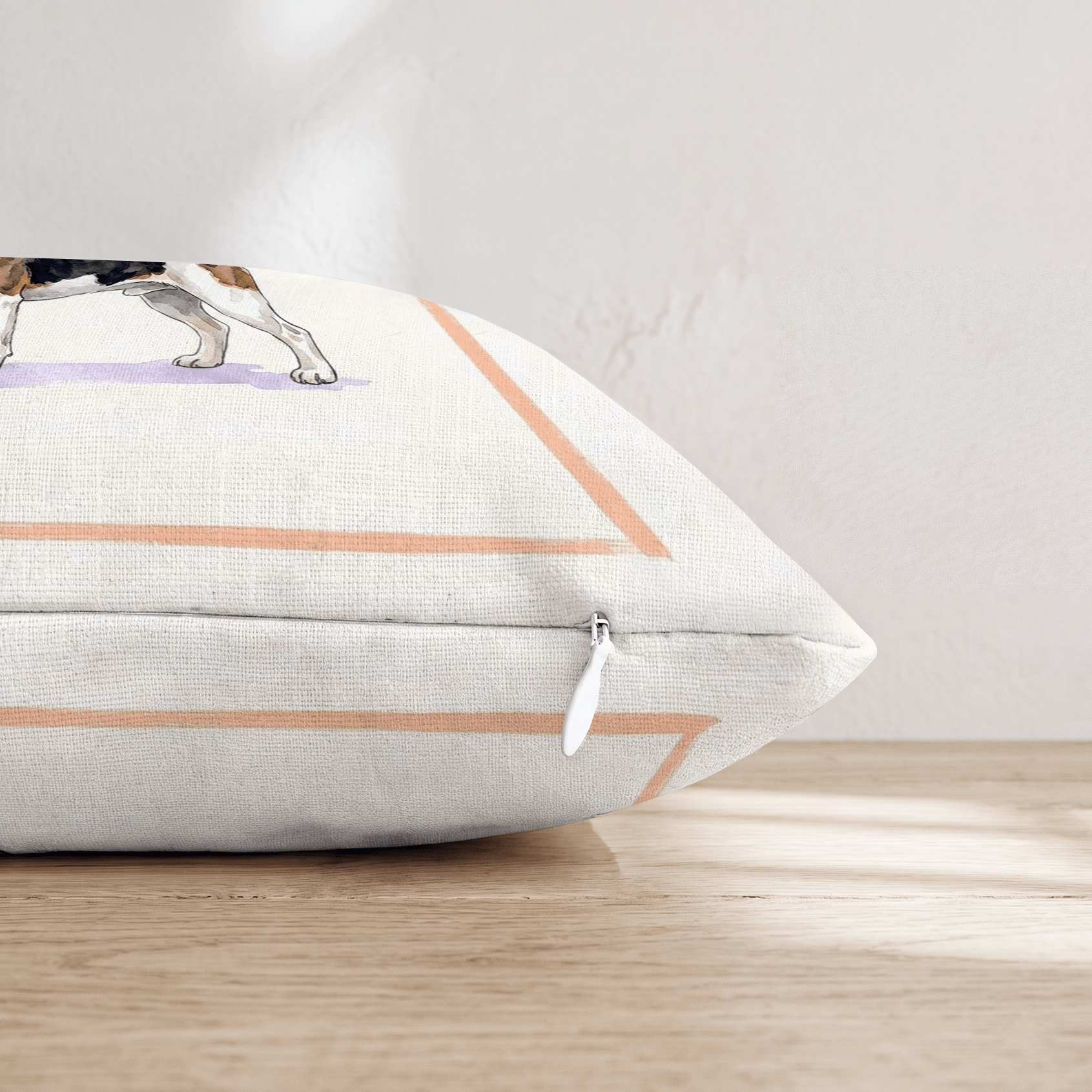 Jack Russell Coffee Throw Pillow - Hillcroft Home