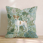 Jack Russell Power Throw Pillow - Hillcroft Home
