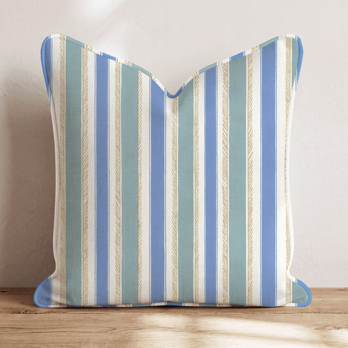 Jack Stripes Throw Pillow - Hillcroft Home