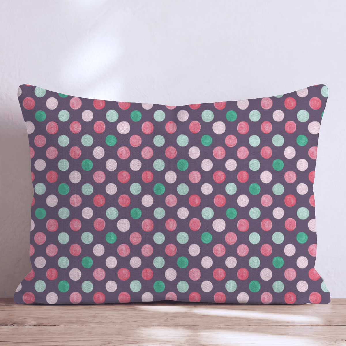 Jellybean Dots Throw Pillow throw pillow - Hillcroft Home